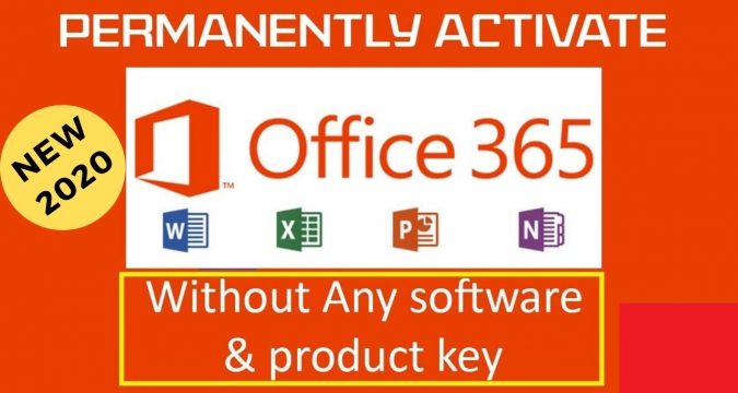 How to Activate Office 365 liftime