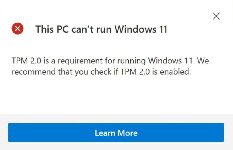 How to upgrade to Windows 11 from an old version.