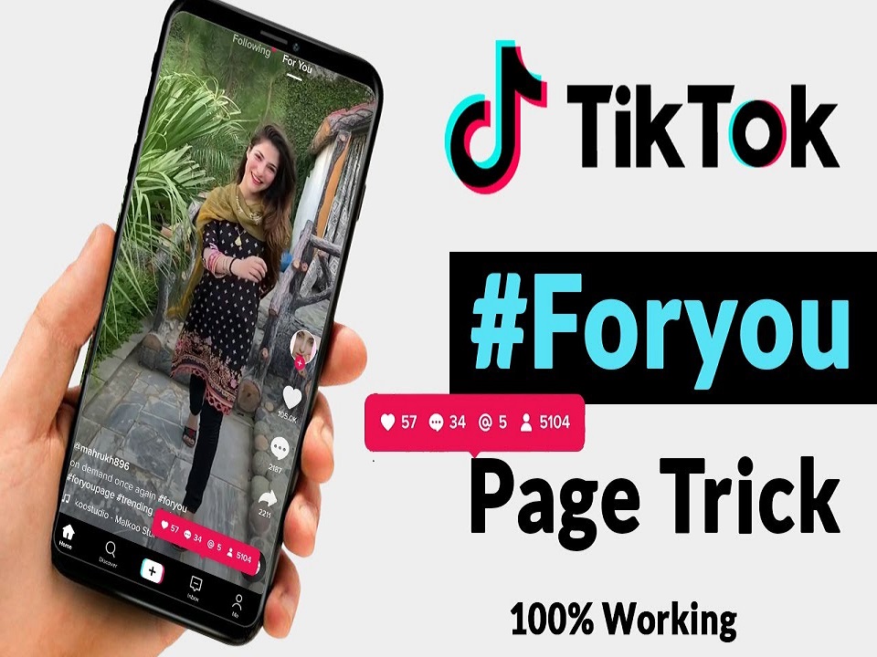 Get TikTok on for you page FYP How to do it easily.