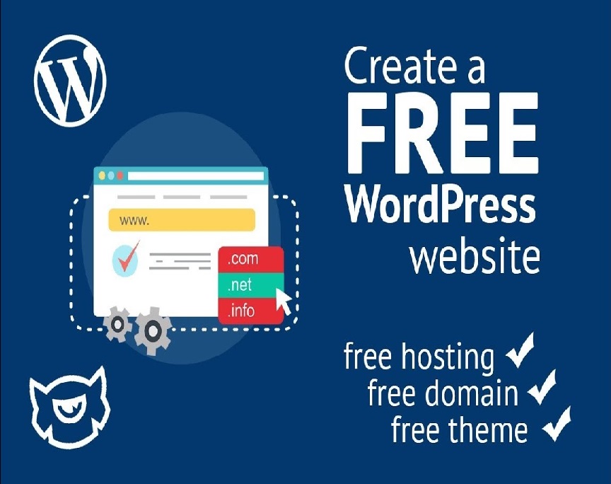 free WordPress site