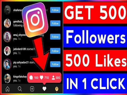 how to get 500 Instagram followers