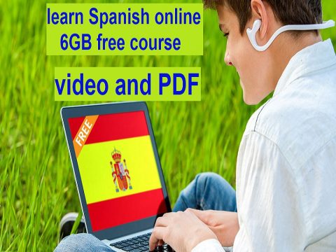 learn Spanish online 6GB free course to learn Spanish for free