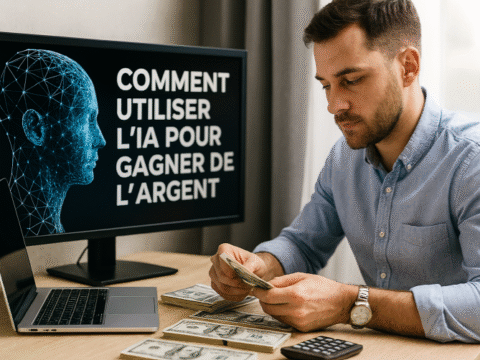 comment utiliser l’IA pour gagner de l’argent gagner de l’argent avec l’IA intelligence artificielle et revenus IA et e-commerce IA et freelancing IA et création de contenu automatisation par l’IA IA et formation en ligne IA et finance business en ligne avec IA opportunités financières IA outils d’intelligence artificielle monétisation grâce à l’IA trading automatisé IA IA et marketing digital générer des revenus passifs avec IA