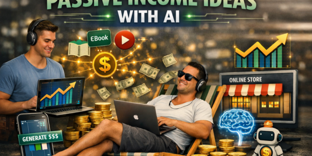 Passive Income Ideas with AI Make money while you sleep AI passive income Passive income online Automated income ideas AI side hustles Earn money automatically AI content creation Affiliate marketing with AI AI digital products Faceless YouTube channel AI automation business Passive income for beginners Online income streams AI tools for making money SEO passive income AI business ideas Low investment passive income AI money making strategies