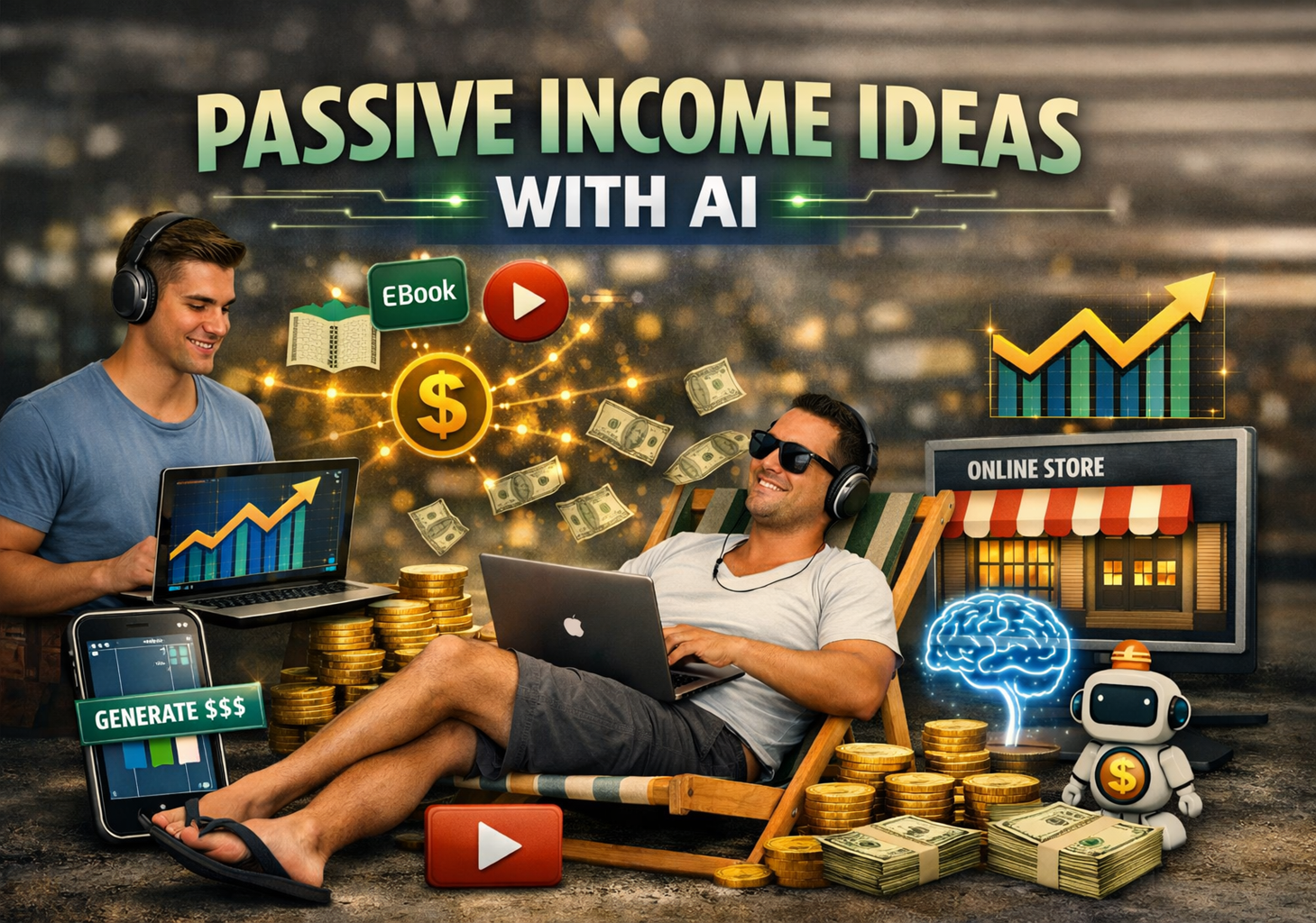 Passive Income Ideas with AI Make money while you sleep AI passive income Passive income online Automated income ideas AI side hustles Earn money automatically AI content creation Affiliate marketing with AI AI digital products Faceless YouTube channel AI automation business Passive income for beginners Online income streams AI tools for making money SEO passive income AI business ideas Low investment passive income AI money making strategies