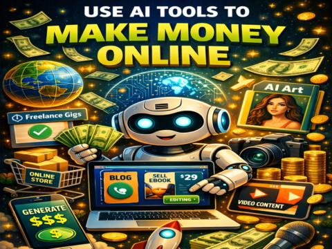 earn money online with AI AI side hustle ideas make passive income using AI best AI tools for beginners online income with artificial intelligence How to make money with ChatGPT AI freelancing for beginners faceless YouTube channel with AI sell digital products made by AI AI affiliate marketing tips generate income with AI writing tools low-cost AI business ideas work from home using AI Jasper AI for bloggers Canva AI for Etsy sellers ElevenLabs voiceover money Midjourney stock images ChatGPT prompts for freelancers make money online with no experience AI money-making methods 2026 passive income for students using AI side income with free AI tools